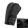 Suno Power Car Gear Shift Cover, Universal Car Accessories Compatible with Most Truck/Car/SUV, Leather Gear Shift Cover, Soft Comfort, Black view 1