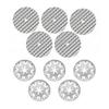 Zpana Car Heat Shield Repair Kit with Washers, 5 Set Vehicle Exhaust Insulation Heat Shield Clips for Underbody, Automotive OEM# N90335004 Replacement, Universal for SUV RV Truck (Style B) view 1