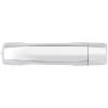 LUJUNTEC Exterior Door Handle Front Passenger Side Compatible with 2005-2010 for Nissan for Armada,2004-2015 for Nissan for Titan Replace# 81572 Chrome 1pc view 4