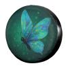 Foruidea Dragonfly Spare Tire Cover Dust-Proof Wheel Tire Cover Fit Trailer, RV, SUV and Many Vehicle 15 Inch view 1