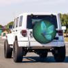 Foruidea Dragonfly Spare Tire Cover Dust-Proof Wheel Tire Cover Fit Trailer, RV, SUV and Many Vehicle 15 Inch view 3