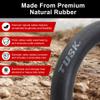 Tusk Natural Rubber Tube 60/100x14 3mm Severe Duty Motorcycle Inner Tube, TR-4 Valve Stem view 4