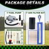Rebuiman 140-3116 Air Filter Tune Up kit with 122-0836 Oil Filter A047N929 Fuel Pump fit for Onan RV QG Generators 5500 7000 HGJAA HGJAB HGJAC with Fuel Pump 149-2620 view 4