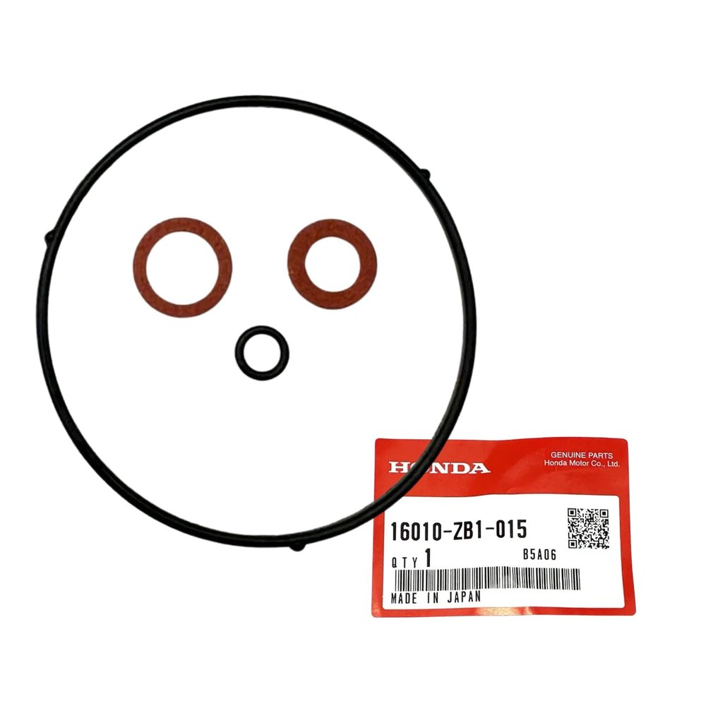Genuine 16010-ZB1-015 Gasket Set for Honda GX120 GX160 GX200 EB2500 EB2800 EM3000 HRM215 HRB215