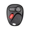 KarParts360 For Chevy Silverado 1500 HD/Silverado 2500 HD 2001 2002 Keyless Remote Case | Plastic Material | Black | Lock/Unlock/Panic Button Functions | 3 Buttons | Replacement For 15042968, 15732803 view 1