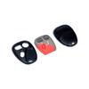 KarParts360 For Chevy Silverado 1500 HD/Silverado 2500 HD 2001 2002 Keyless Remote Case | Plastic Material | Black | Lock/Unlock/Panic Button Functions | 3 Buttons | Replacement For 15042968, 15732803 view 3