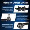 TUUMOND Front Upper Control Arm with Ball Joint Fit for Dodge Ram 1500 2002 2003 2004 2005 2WD/ RWD; Excludes Extended Crew Cab Or Mega-Cab Models; 5-Lug Models-12 PCS Suspension Kit K7424, K7411 view 4