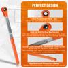 Krenlory 7578 7/16" Automatic Slack Adjuster Wrench for Brake Adjustment on Heavy-Duty Trucks with Haldex Slack Adjusters view 4