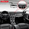 BETTERHUMZ Car Dashboard Storage Box Decor Trim Compatible with Mazda 6 2003-2015 for Alcantara Carbon Leather Center Console Protective Sticker Interior Molding Accessories (Suede Black) view 2
