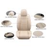 FaiFani Car Seat Covers Full Set Fit for Kia Spectra 2000-2009, Beige view 3
