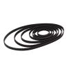 Ccuigang-Synchronous Belt S8M Timing Belt Black Rubber Drive Belt S8M600/616/632/640/656/680/704/712/720/752/760 Gear Belt Width 25/30mm, 1pcs, Smooth and efficient(S8M712mm,25mm) view 3