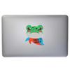 Don't Obey Portland Frog, Anti-Ice No Kings 3 inch Full Color Indoor Outdoor Vinyl Decal view 2