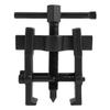 KPFILEH Two Jaw Bearing Gear Puller, 2'' Carbon Steel Adjustable Gear Remover Tool, Universal Hand Pump Pulley Puller Tool for Automotive Flywheel/Motorcycle Wheel/Machine Bearing (Black) view 1