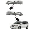 Muooam Outside Door Mirror Front Turn Signal Left & Right Side Replacement for Town & Country 2008-2016 view 1