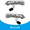 Muooam Outside Door Mirror Front Turn Signal Left & Right Side Replacement for Town & Country 2008-2016 view 2