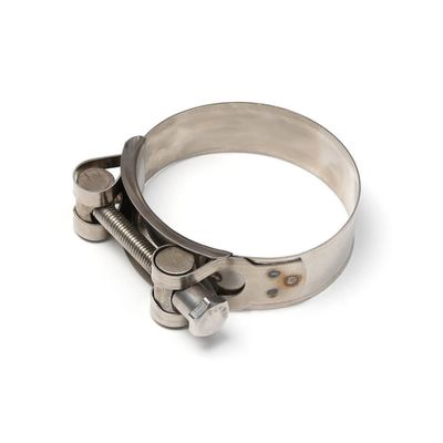 Exhaust clamps, Stainless Steel V-Band Clamp T Bolt Hose for Automotive Pipe and Diameter 17-103mm(40-43mm)