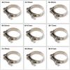 Exhaust clamps, Stainless Steel V-Band Clamp T Bolt Hose for Automotive Pipe and Diameter 17-103mm(40-43mm) view 4