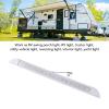 MAVIS LAVEN 20 Inch RV LED Porch Light, Down Angle Flood Beam RV Multifunctional Vehicle Light 6000K Cool White 9W 900LM for Truck Trailer Camping Car Yacht (White Without Switch) view 3