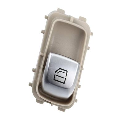 FPTYUE Electric Power Window Switch Button Beige 2059051513 Compatible for Mercedes Benz C/GLC/E Class W205 X253 W213