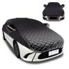 Rishdon Hail Protector Car Cover for MAZD A CX-5, 5-Layer Thicken Hail Blankets for Car Waterproof All-Weather Hail Protection Snowproof Protection Hail Anti Half Car Covers(Black,for MAZD A CX-5) view 1