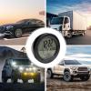 Car Clock,Solar Automotive Dash Clock Calendar - LED Temperature Tester,for Classroom Travel Table Bedside Fridge RV Shop Stove view 4