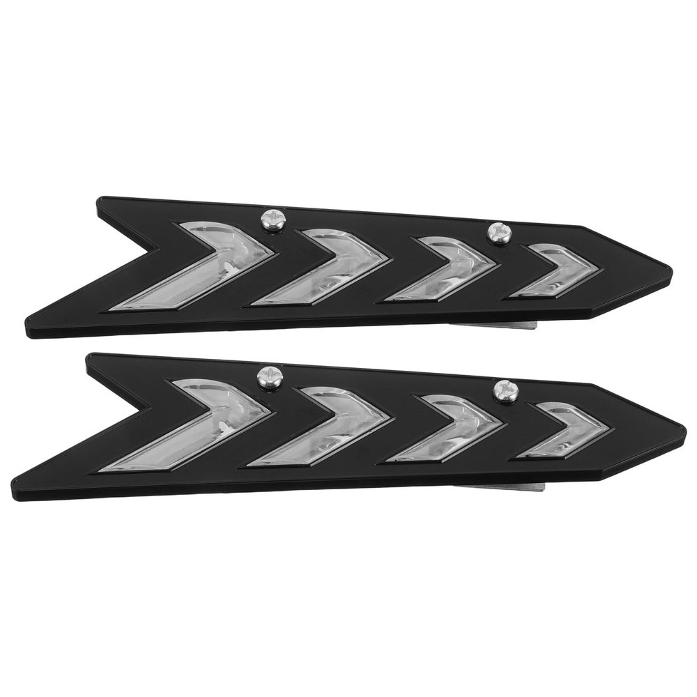 Cabilock 1 Pair Wiper Pressure Regulator: Arrow Design Car Window Rain Wiper Aid - Windshield Booster Auto Modification Accessory Presser Wing Pressure Tablet