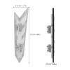 Cabilock 1 Pair Wiper Pressure Regulator: Arrow Design Car Window Rain Wiper Aid - Windshield Booster Auto Modification Accessory Presser Wing Pressure Tablet view 2