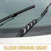 Cabilock 1 Pair Wiper Pressure Regulator: Arrow Design Car Window Rain Wiper Aid - Windshield Booster Auto Modification Accessory Presser Wing Pressure Tablet view 3