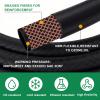 1/4 Inch (6MM) ID Fuel Line Hose Kit: 2m/6ft Hose, 2 x 5/16" Inline Filters with Magnet, 10 x Adjustable Mini Clamps (7/16"-1/2") for conveying gasoline, E-85, diesel, and bio-diesel view 3