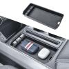 EDBETOS Center Console Tray for Ford F150 2021-2024 2025 2026 Adapter Pocket Insert Tray, F150 Cubby Cover Hidden Secret Storage w/Coin Holder (Fits Driver's Side Pocket,Not Fit Model w/Gear Lever) view 1