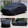 Anti-Hail Car Cover Compatible with Toyota Vanguard Hail Protector Full Exterior Cover Thickened All-Weather Waterproof Dust Snow Scratch-Resistant Soft Lining Hail Blanket for Car/Black view 2
