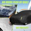 Hail Blankets for Car Compatible with Cadillac XT4 Thickened All-Weather Car Cover Full Outdoor Hail Protection Cover Dustproof Breathable Against Rain and Snow Scratch-Resistant/Black view 4