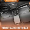 ANDPLAY TPE Floor Mats Liners Compatible with Ford Transit Connect 2014-2021 Only Fit with Vinyl Flooring and Floor Posts 1st Row Liner All Weather Protection Black Floor Liners alfombras para carro view 2