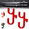KBBYT 2Pcs Car Umbrella Hook Clip for Jeep Renegade 2015-2023, Car Trunk Umbrella Holder Backseat Hanger, No Drilling, Stable Installation,Black view 2