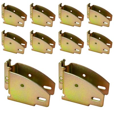 MorScan 10-Pack E-Track Wood Beam End Sockets for 2x4 and 2x6 Lumber