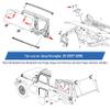 M8 Torx Screw Bolts Replacement for Jeep Wrangler JK 2007-2018 - Pillars, Windshield Frame, Hinges, Hard Full Doors, Hard Door Hinges, Half Doors, Roll Bar - 06508953AA (6 Pack) view 4