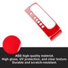 FFIHTY Compatible with 2016 2017 2018 2019 2020 2021 Honda Civic 10th Generation Interior Accessories Car Center Console Shift Lever Gear Frame Decorative Panel - ABS Decal Sticker (Red) view 4