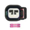 Geradepart Trunk Lid Release Switch Connector Wiring Harness Pigtail Plug S2342 1P2089 WPT-984 3U2Z-14S411-BXAB Fit for Ford Fusion Fit for Edge Mustang Taurus CMax10-22, 2 Pin view 1