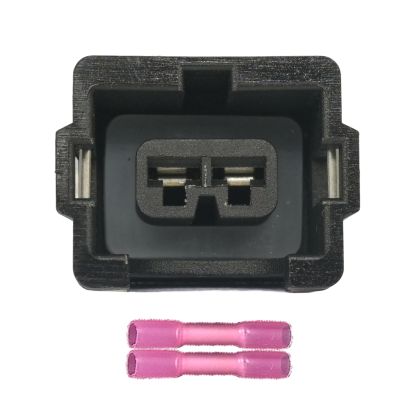 Geradepart Air Charge Temperature Sensor Connector Wiring Harness Pigtail Plug S-697 1P1001 1P1347 1P1819 Fit for Hyundai Sonata Santa Fe Tucson Tiburon Accent Elantra 95-09, 2 Pin