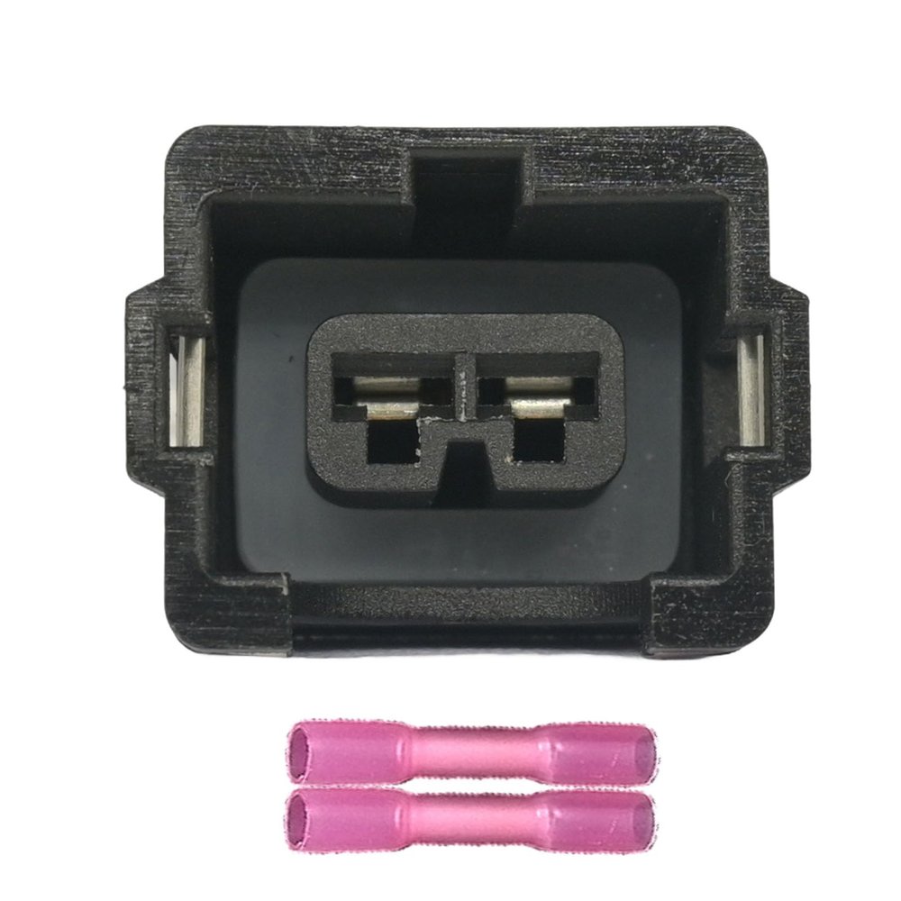 Geradepart Air Charge Temperature Sensor Connector Wiring Harness Pigtail Plug S-697 1P1001 1P1347 1P1819 Fit for Hyundai Sonata Santa Fe Tucson Tiburon Accent Elantra 95-09, 2 Pin