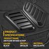 H-Quenby 2 Pcs ABS Car Hood Air Vent Cover for BMW X3 F25 2011-2017, Car Hood Vent Scoop Kit, Bonnet Air Vents Engine Hood, Hood Vents Cover Trim Cover Decor view 3