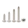 LLLKSX Stainless Steel Long Hex Socket Screws - Button Round Head Self Tapping Wood Screws for Home,DIY Projects(16mm,M5-10pcs) view 1