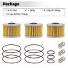 Oil Filter Kit Compatible with Kawasaki KX450F KFX450R KLX450R 2006-2015 3Pcs view 2