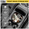 Center Console Organizer Car Coin Holder Compatible with Jeep Wrangler JL 4XE Gladiator JT 2018-2026 2/4 Door Interior Accessories, Front Seat Cup Holder Insert Storage Box, with Lid Accessories view 2