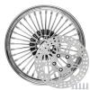 TOFR 18x3.5 Rear 36 Fat Spoke Wheel Rim Chrome For Harley Touring 2000-2008 view 1
