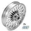 TOFR 18x3.5 Rear 36 Fat Spoke Wheel Rim Chrome For Harley Touring 2000-2008 view 4