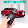 MILD EAST for Acura Car Key Fob Cover with Keychain,Premium Transparent TPU Key Fob Full Protector Case Compatible with Acura 2022 2023 RDX MDX (Deep Purple, 4 Buttons) view 3