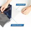 Transparent Vehicle Window Tint Barrier Film 99% Ray Blocking Sun Heat Reduction Privacy Shield Heavy Duty view 3