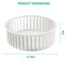 5901A000 Bathroom Fan Blower Wheel for Broan Bathroom Exhaust Nutone Fan Blower, Broan Nutone Fan Blower Wheel Replacement Parts NT5901A000 NT51919000 SNT51919000 SNT5901A000 view 2