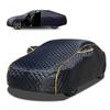 Hail Protector Car Cover for Fia 500L,5-Layer Thickened Cotton Outdoor Anti-Hail Car Cover,Waterproof Sun Rain Snow Protection+Zipper Door view 1